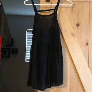 Black tunic tank top